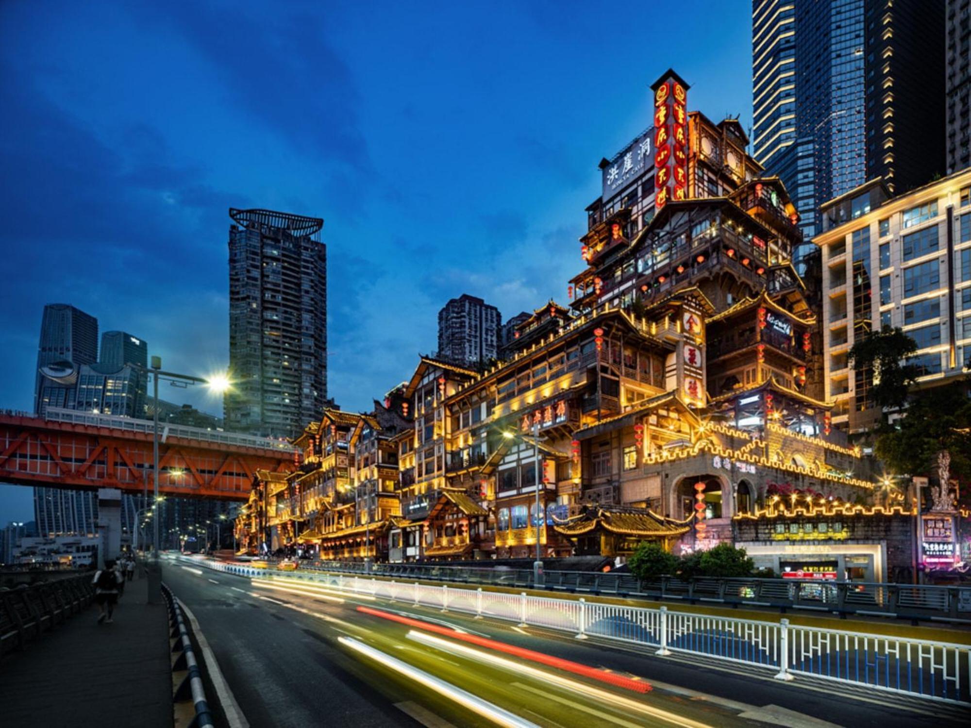 Intercontinental Chongqing Raffles City By Ihg المظهر الخارجي الصورة